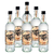 Gin Nacional Minna Marie Cristal 750ml 6 Unidades