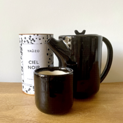 Set Tea Ritual CIEL NOIR: Tetera grande, un pocillo y té CIEL NOIR