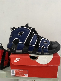 Imagem do Nike Air More Uptempo Black and University