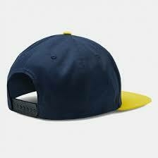 Boné snapback Tommy jeans heritage patch baseball - azul / amarelo - BBF STORE