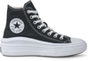 TÊNIS CONVERSE CHUCK TAYLOR ALL STAR CANO ALTO MOVE - PRETO