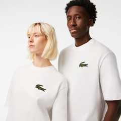 Camiseta Lacoste Big croco - branco - comprar online