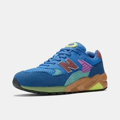 Tênis New Balance 580 - azul/marrom - comprar online