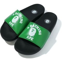 A Bathing Ape Bape College Slide Sandals - green - comprar online