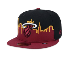 Boné new era 59FIFTY Miami Heat Tip-Off Fitted na internet
