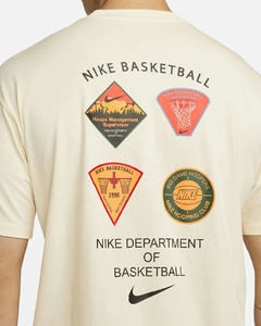 Camiseta Nike department of basketball - bege - BBF STORE