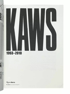 Imagem do Livro kaws - rizzoli 1993 - 2010