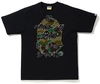 CAMISETA A BATHING APE BAPE 1ST CAMO GREEN KATAKANA