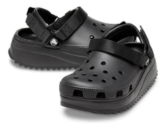 Sandália Crocs Classic Hiker Clog Black/black - loja online