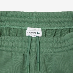 Calça Lacoste fleece - verde na internet