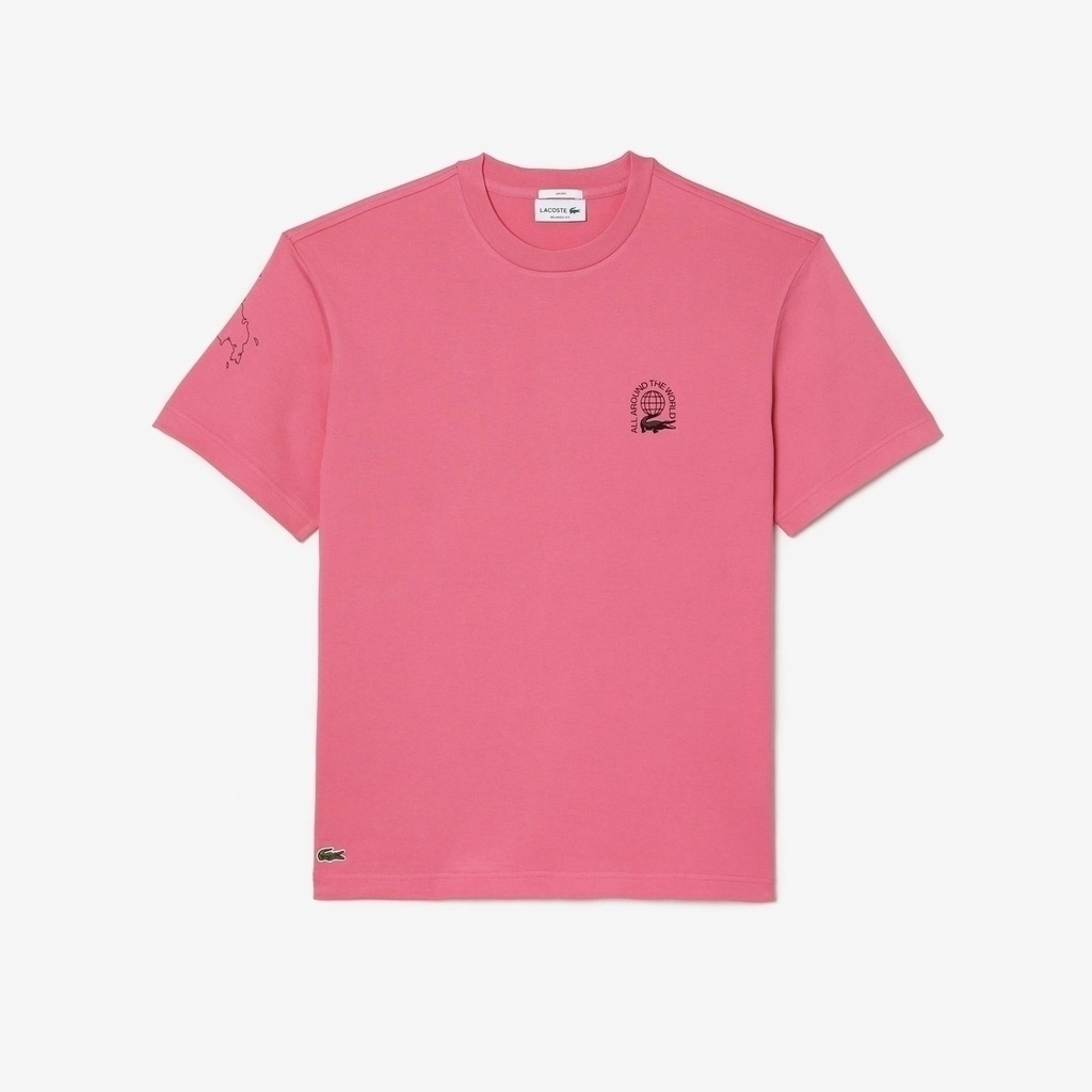 Camiseta lacoste rosa hotsell