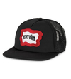 Boné trucker Icecream Inset - preto