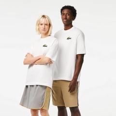 Camiseta Lacoste Big croco - branco - comprar online