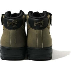 Imagem do Tênis A Bathing Ape Bape Sta Mid Military Olive Green