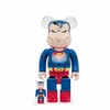 Be@rbrick Medicom toy Superman (Batman HUSH Ver.) 100% & 400%