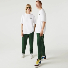 Camiseta Lacoste Big croco - branco - loja online