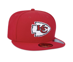 Boné New Era 59FIFTY NFL Kansas City Chiefs Tecnologic Aba Reta - VERMELHO na internet