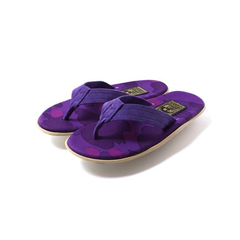 Sandália a bathing ape Bape x Island Slipper - Camo Purple
