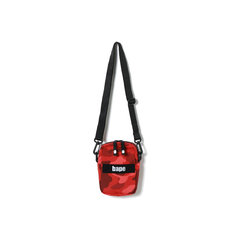 A bathing ape BAPE Color Camo Military Shoulder Bag Red