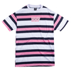 Camiseta BBF stripe - rosa