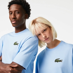 Camiseta Lacoste Big croco - azul - comprar online