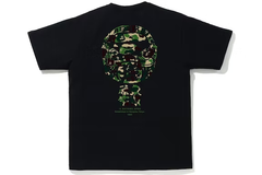 Camiseta A bathing ape BAPE ABC CAMO DARUMA - preto - comprar online