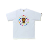 Camiseta Bape baby milo busy work - branco