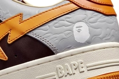 Tênis A Bathing ape Bape low M2 - ORANGE na internet