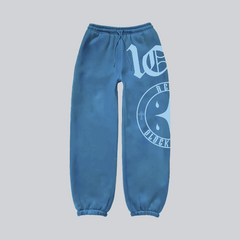 EXCLUSIVIIST Baby Blue 1of1 Blockkstar Sweat Pants