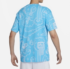 Camiseta Nike Max90 Print Basketball - Azul na internet