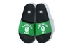 A Bathing Ape Bape College Slide Sandals - green