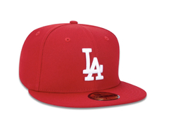 Boné new era 59FIFTY Aba Reta MLB Los Angeles Dodgers - vermelho na internet