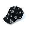 A Bathing ape BAPE Monogram Panel Cap - preto