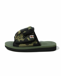 Sandália a bathing ape Bape x Suicoke green - comprar online