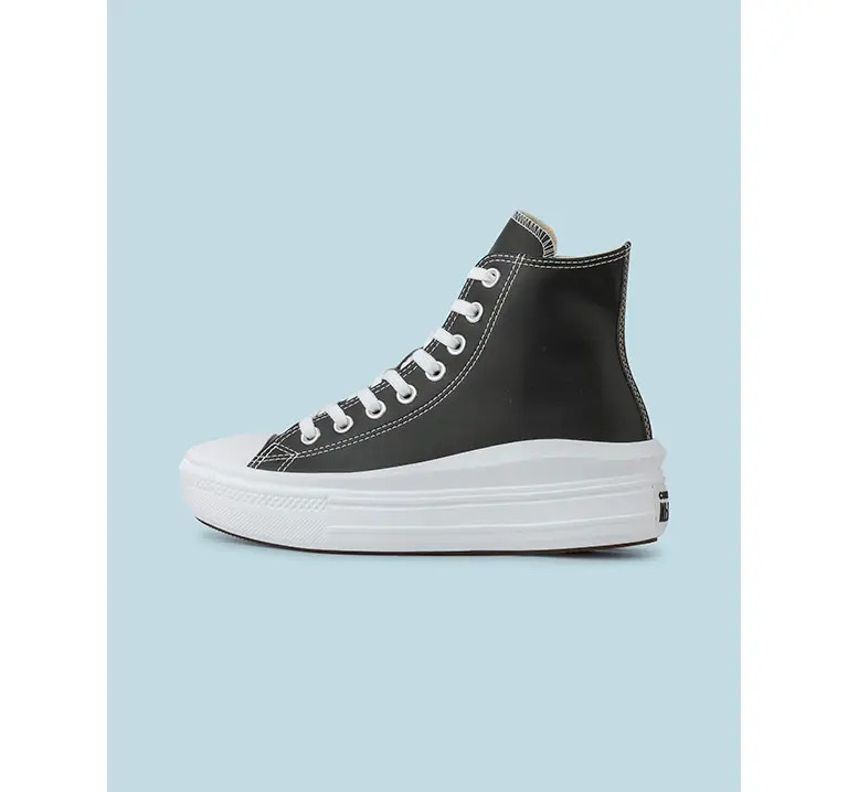 Tênis Cano Alto Couro Converse Chuck Taylor All Star - Preto