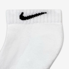 Meia Nike Everyday Cushion (3 pares) Unissex - branca na internet