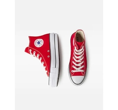 ALL STAR PLATAFORMA VERMELHO 