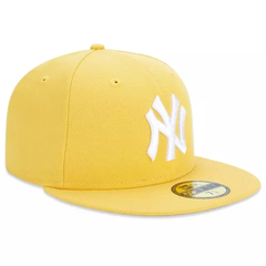 Boné NEW ERA 59FIFTY Fitted MLB New York Yankees - AMARELO - comprar online
