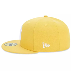 Boné NEW ERA 59FIFTY Fitted MLB New York Yankees - AMARELO - BBF STORE