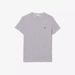 CAMISETA LACOSTE EM ALGODÃO PIMA MINI CROCO - MESCLA