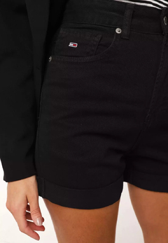 Shorts Tommy Jeans Mom - preto na internet