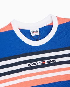 CROPPED TOMMY JEANS LOGO EMBROIDERY  FIT STRIP