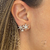 Brinco Ear Cuff Multi Estrelas - comprar online