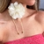 Choker Flor Off-White