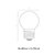 LAMPADA INCANDESCENTE BOLINHA 15W 127V CLARA EMPALUX - comprar online