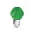 LAMPADA INCANDESCENTE BOLINHA 15W 127V VERDE EMPALUX