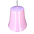 LUMINARIA PENDENTE PLASTICO ROSA - comprar online