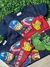 Camiseta Super-heróis 1 ao 3 - Pingo de Gente - Moda Infantil