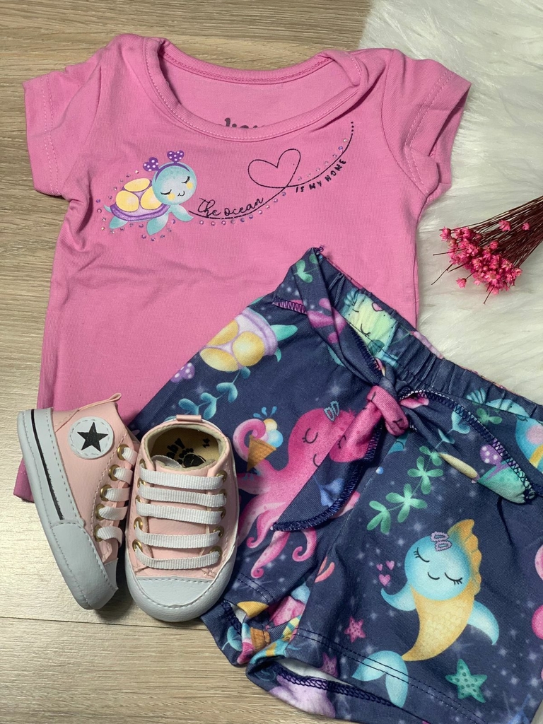 Conjunto Elian p ao g - Pingo de Gente - Moda Infantil