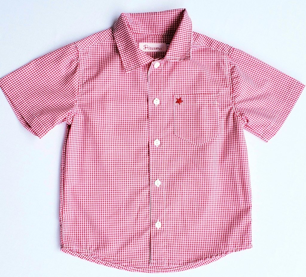 CONJUNTO DE BEBÉ Calção + Camisa «Xadrez»